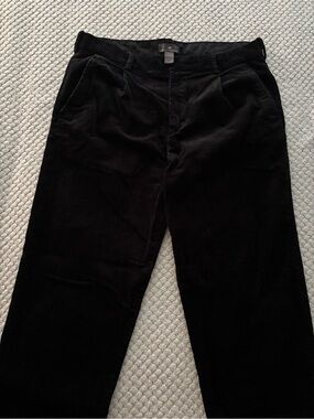 Classic black corduroy pants from H&M.